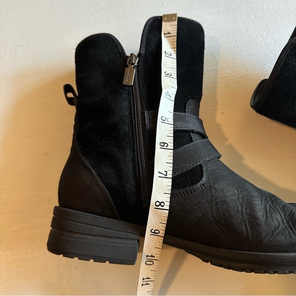 Blondo Tula Waterproof Boot Black Suede Nubuck Leather Size 9 - Picture 14 of 16